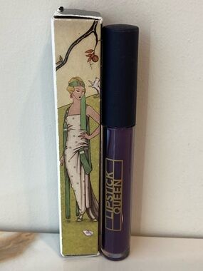 Lipstick Queen Seven Deadly Sins Liquid Lipstick in Envy Deep Plum Purple NIB